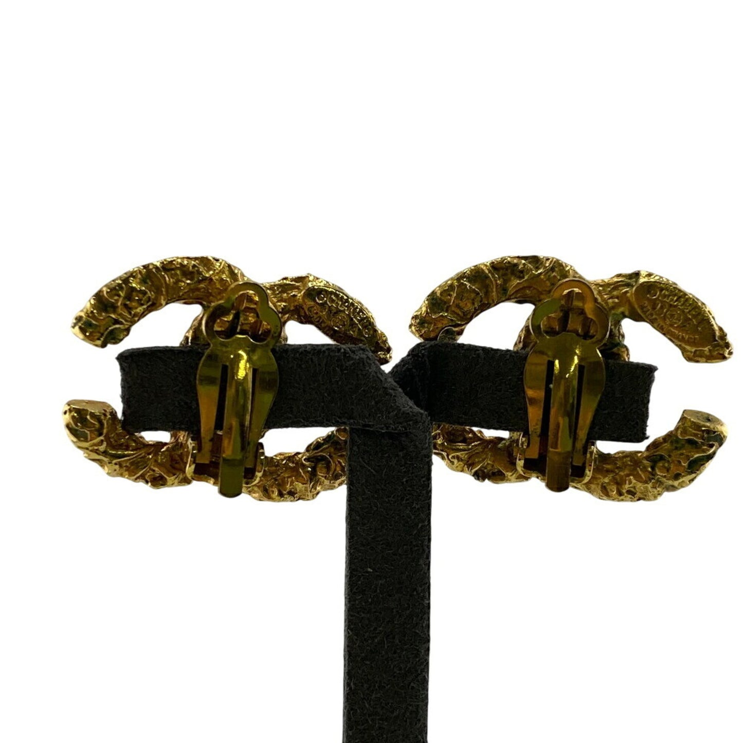 CHANEL Coco Mark GP Gold Earrings for Women