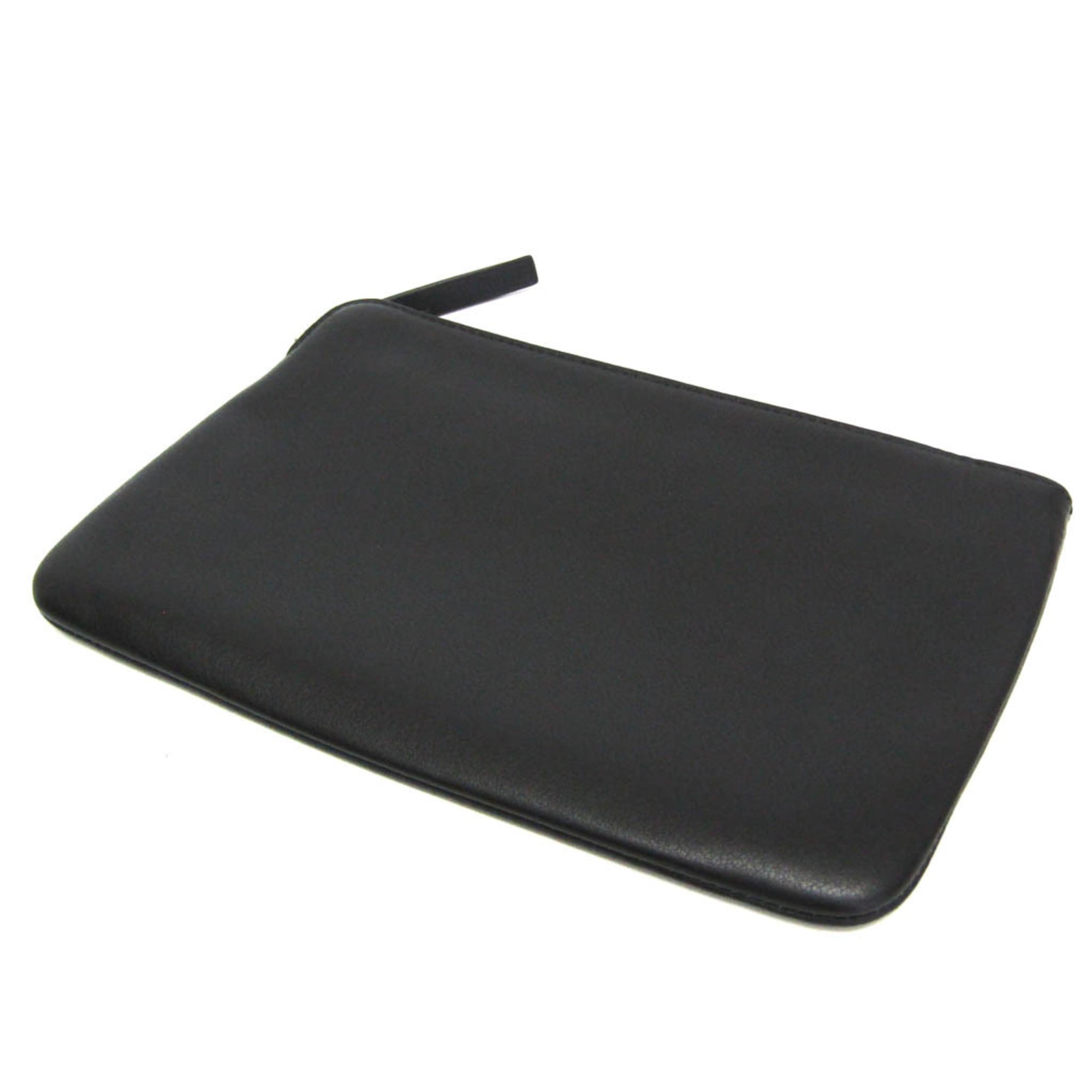 Balenciaga Everyday Pouch M 492465 Women,Men Leather Clutch Bag,Pouch Black — Like New