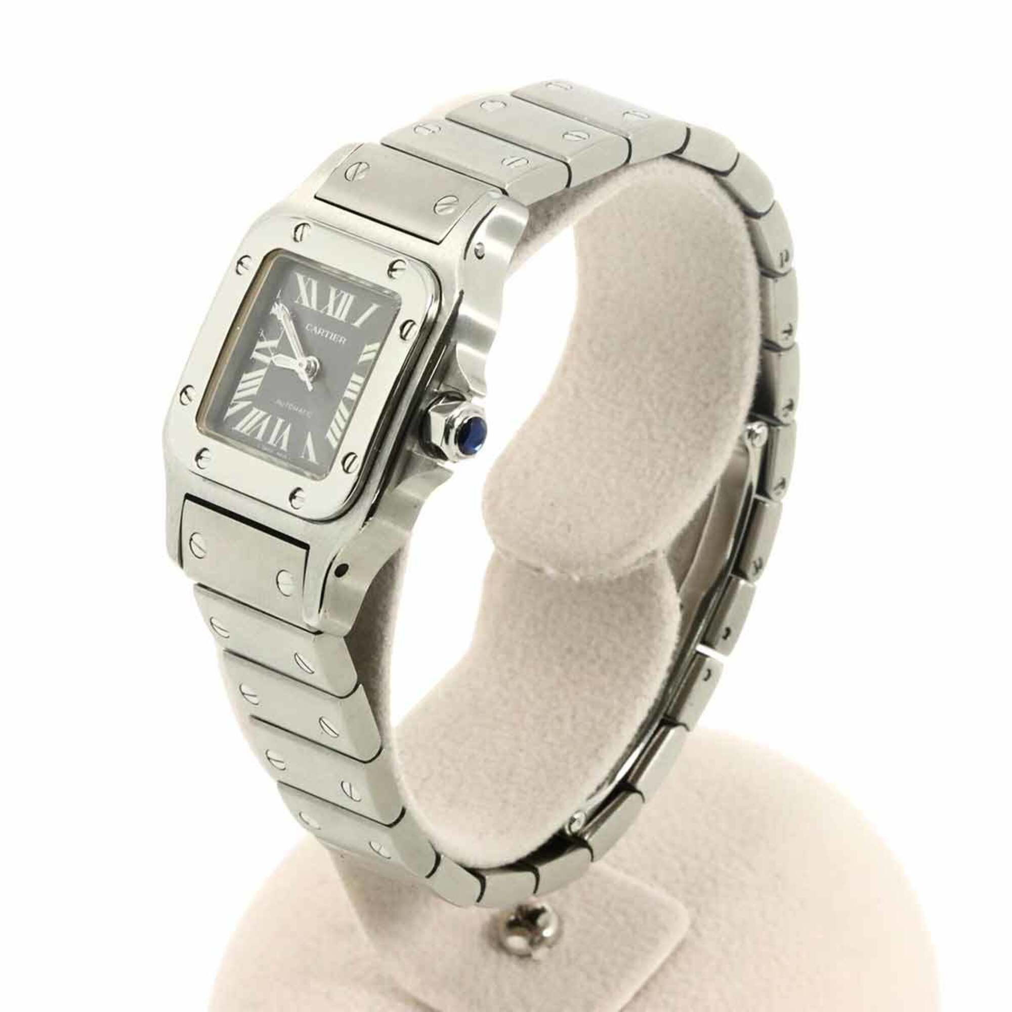 Cartier Santos Galbee SM W20066D6 Women's Watch Asia Limited Edition Gray Automatic — Like New