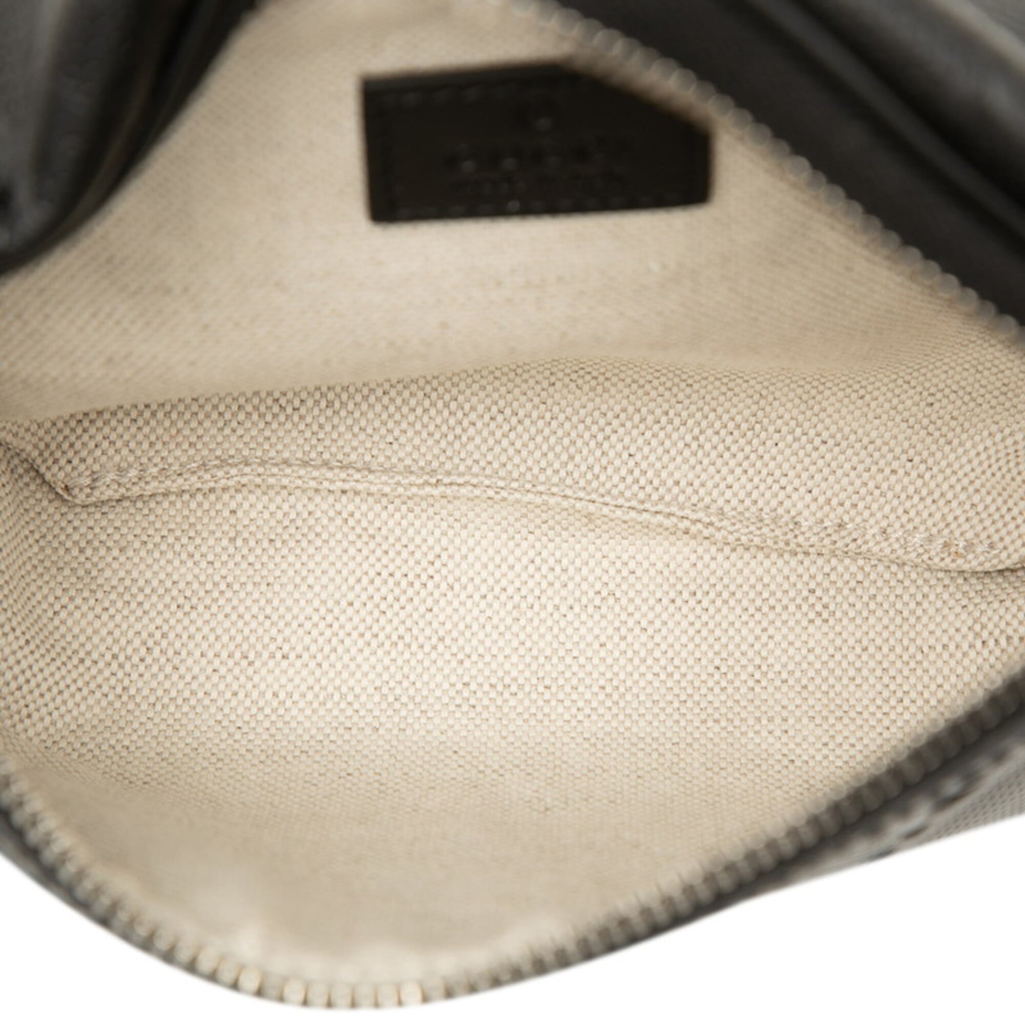 Gucci GG Embossed Waist Bag, Body Crossbody 658582, Black Leather, Women's, GUCCI — Like New