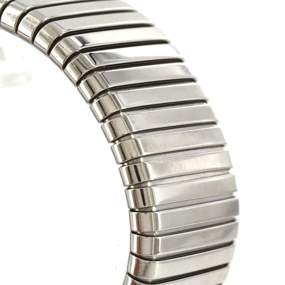 Bvlgari Tubogas 11P Large Size BB262TS Stainless Steel Quartz Watch — Good