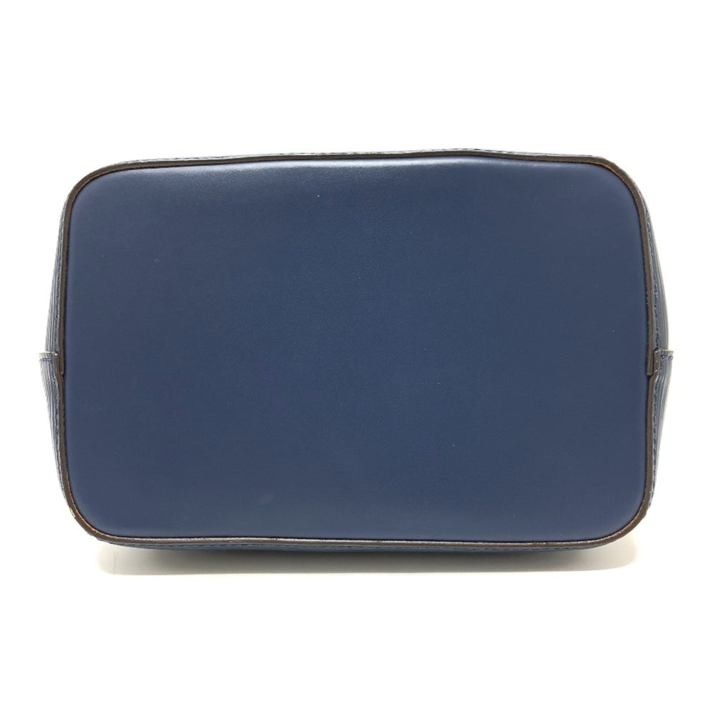 LOUIS VUITTON M53610 Epi NeoNoe Two-Tone Bag, Handbag/Shoulder Bag in Leather, Indigo/Saffron and Navy, Like New — Like New