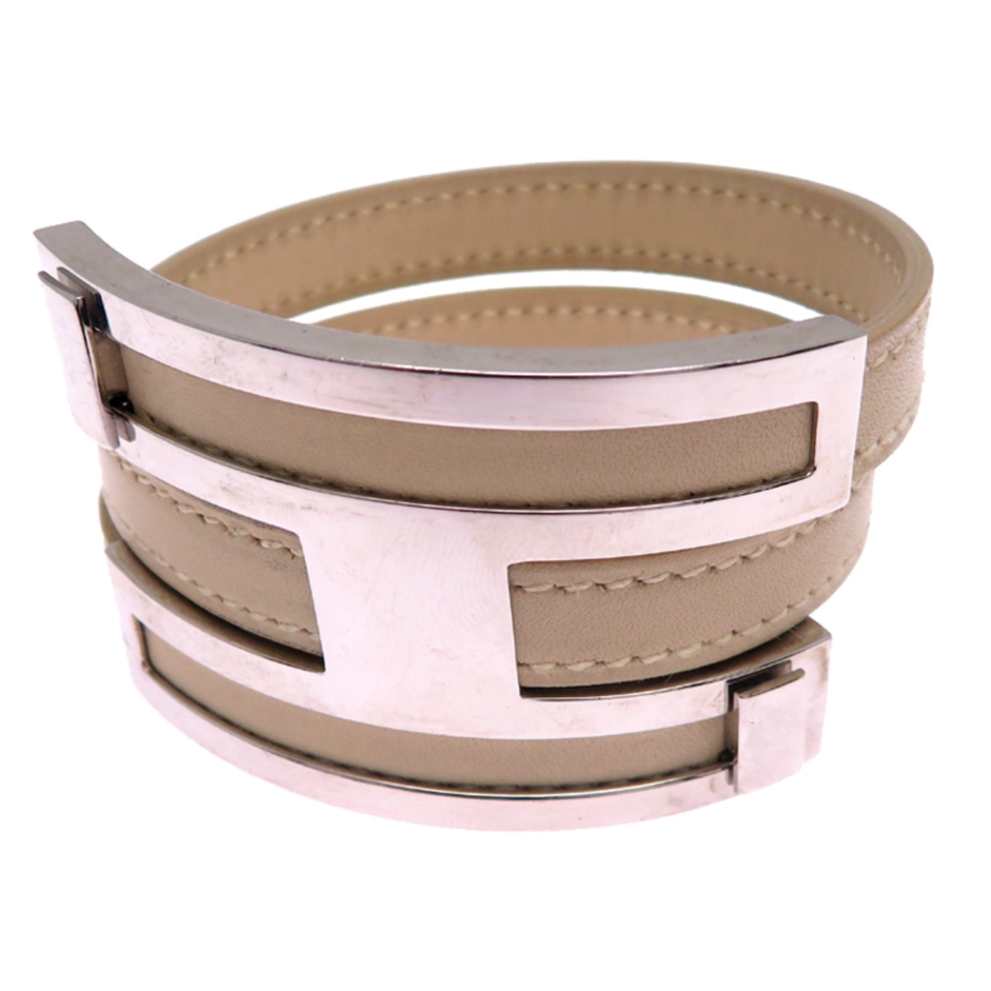 Hermes Hermès Puspus MM Women's Leather Bracelet