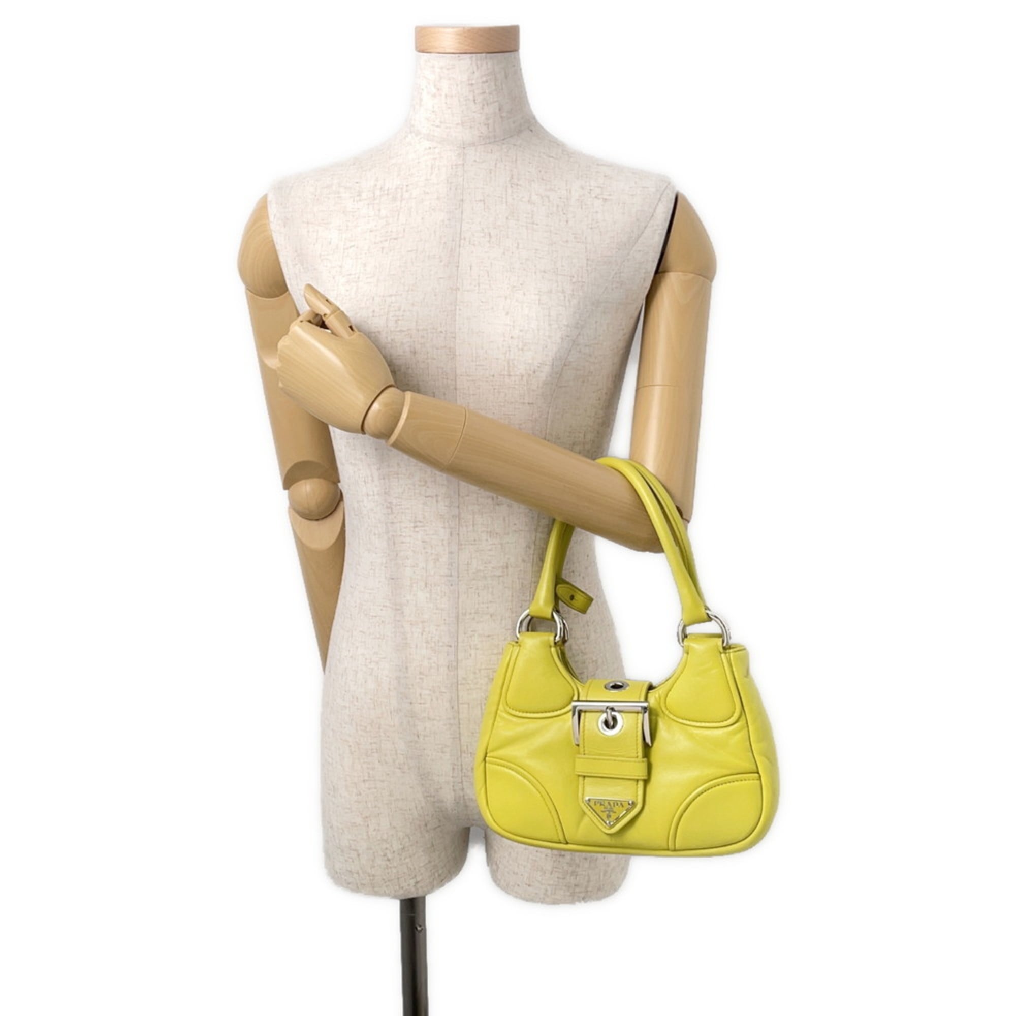 Prada Re-Edition 2002 Moon Padded Nappa Leather Handbag 1BA381 PRADA 2-Way