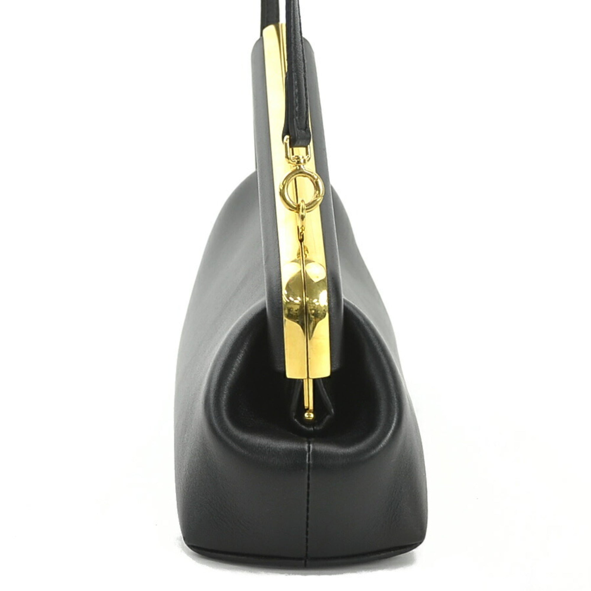 FENDI Shoulder Bag First Small Leather Black Women's 8BP129 ABVE a0533