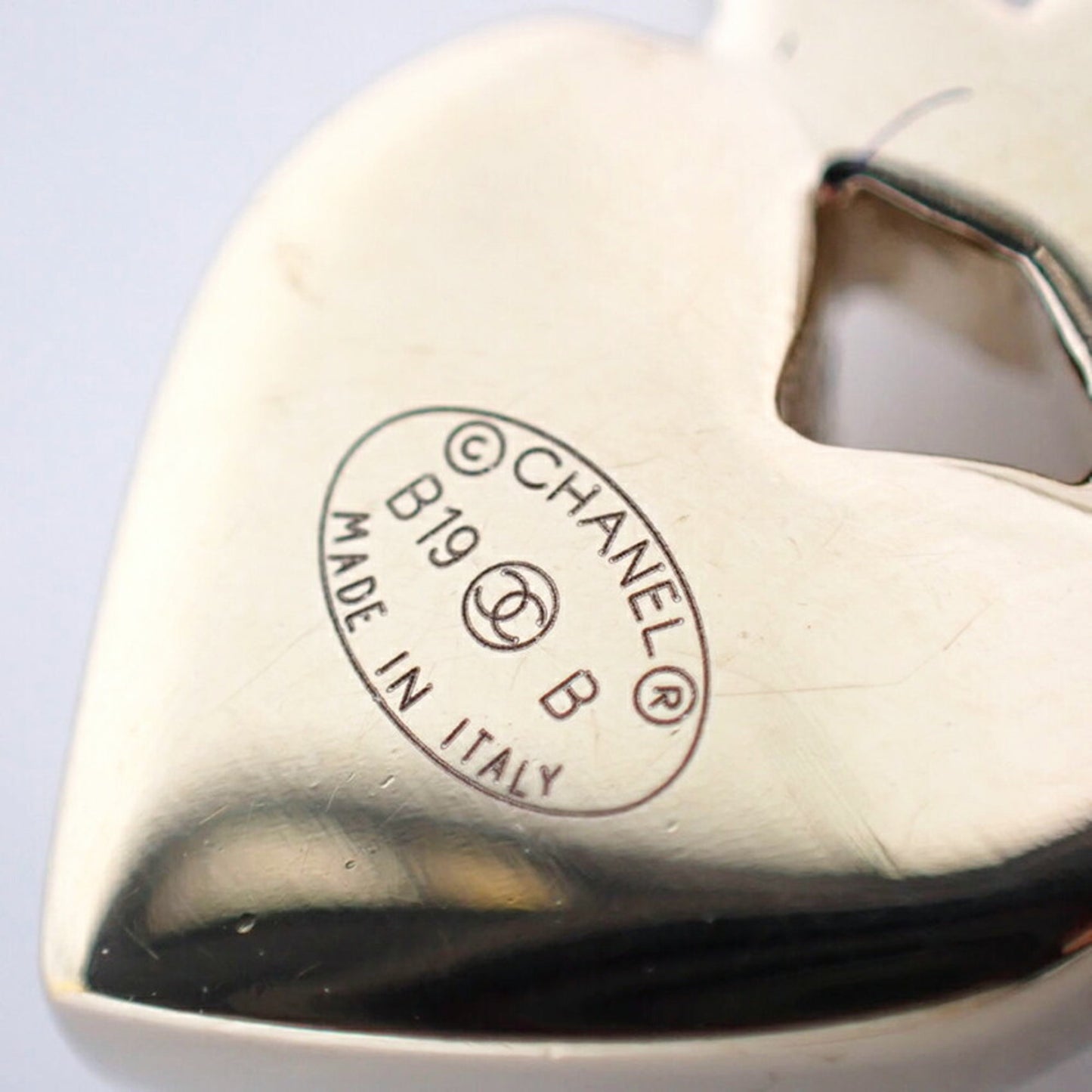 CHANEL Coco Mark Faux Pearl Rhinestone Earrings (One Piece)