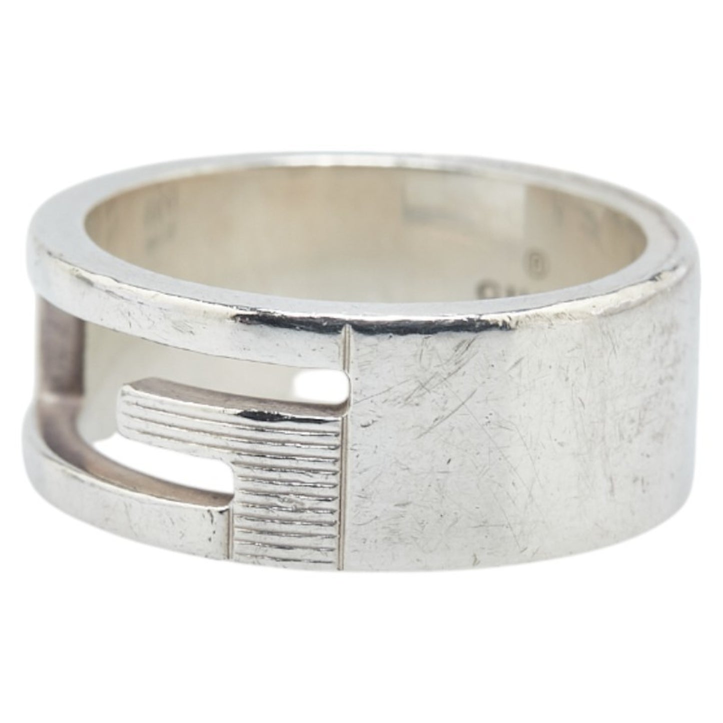 Gucci Branded G Ring #14 SV925 Silver Women's GUCCI