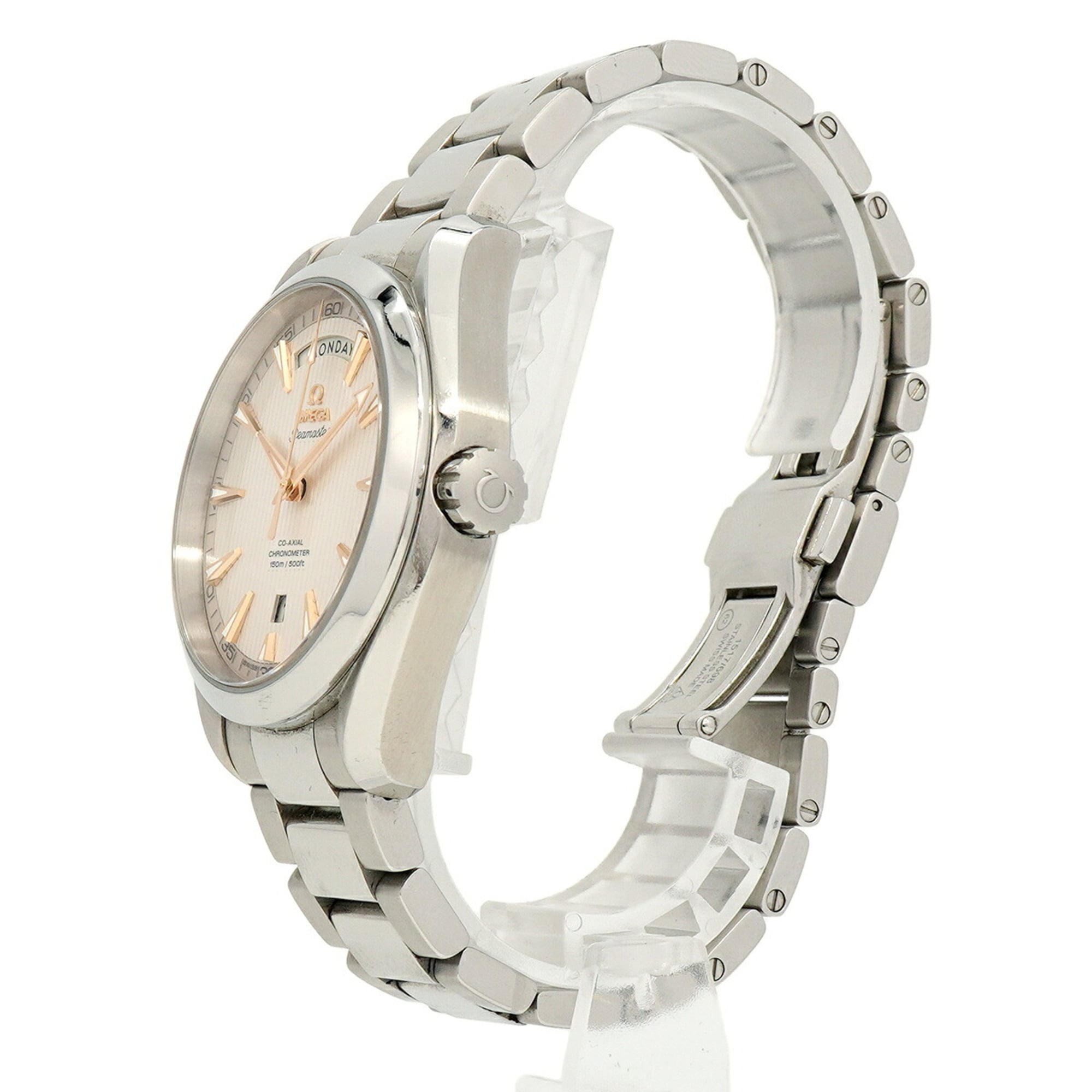 Omega Seamaster Aqua Terra Day-Date 231.10.42.22.02.001 Silver Dial Men's Watch — Good