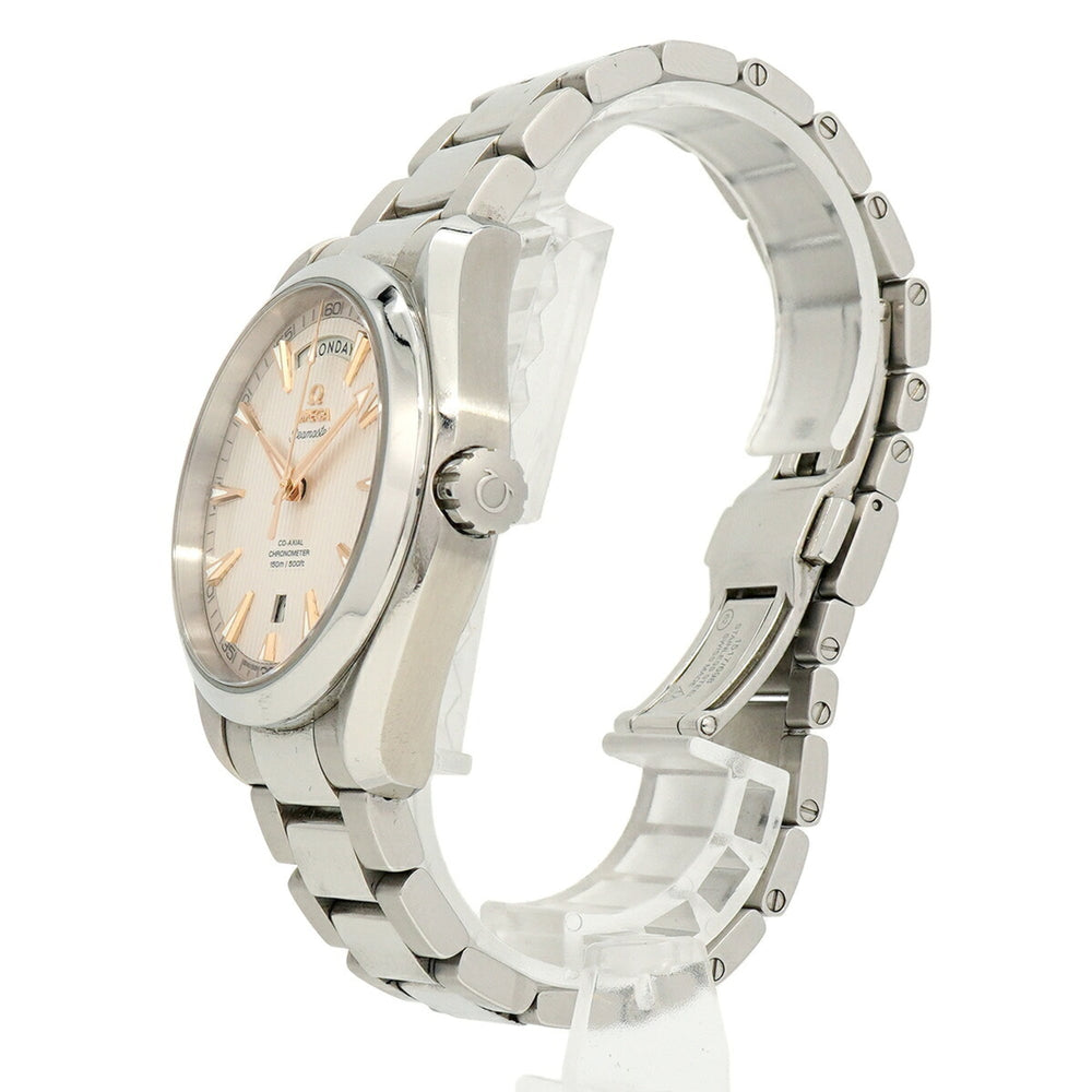 Omega Seamaster Aqua Terra Day-Date 231.10.42.22.02.001 Silver Dial Men's Watch — Good