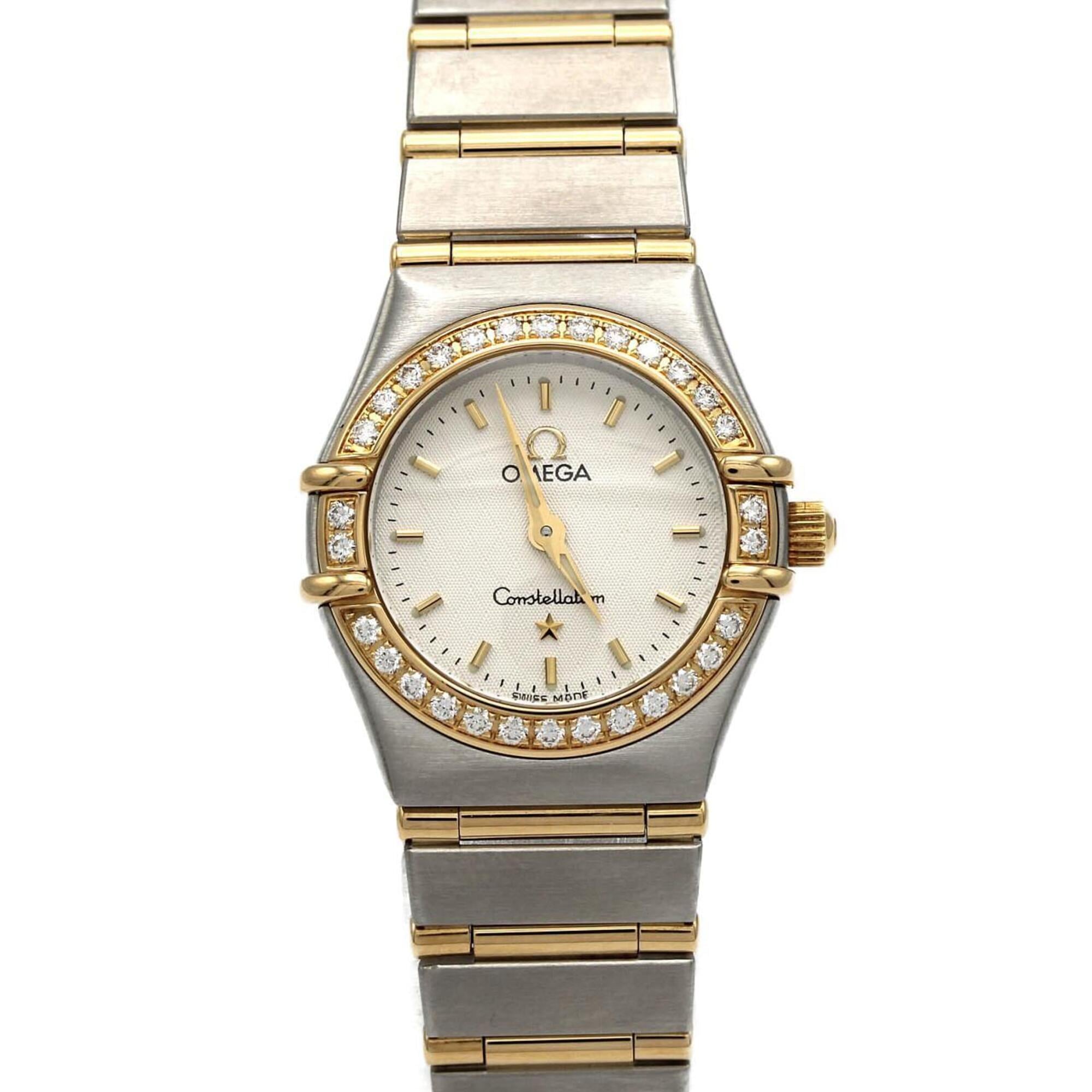 Omega Constellation Mini Two-Tone D 1267.30 SSxYG Quartz Watch — Very Good