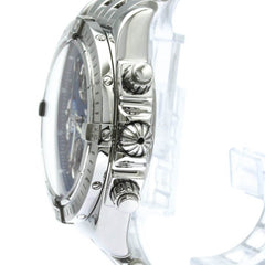 BREITLING Chronomat Evolution Blue Impulse Mens Watch A13356 Polished — Very Good