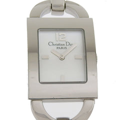 Dior Maris Watch D78-109, Stainless Steel, Quartz, Analog Display, White Shell Dial, Women's — Good