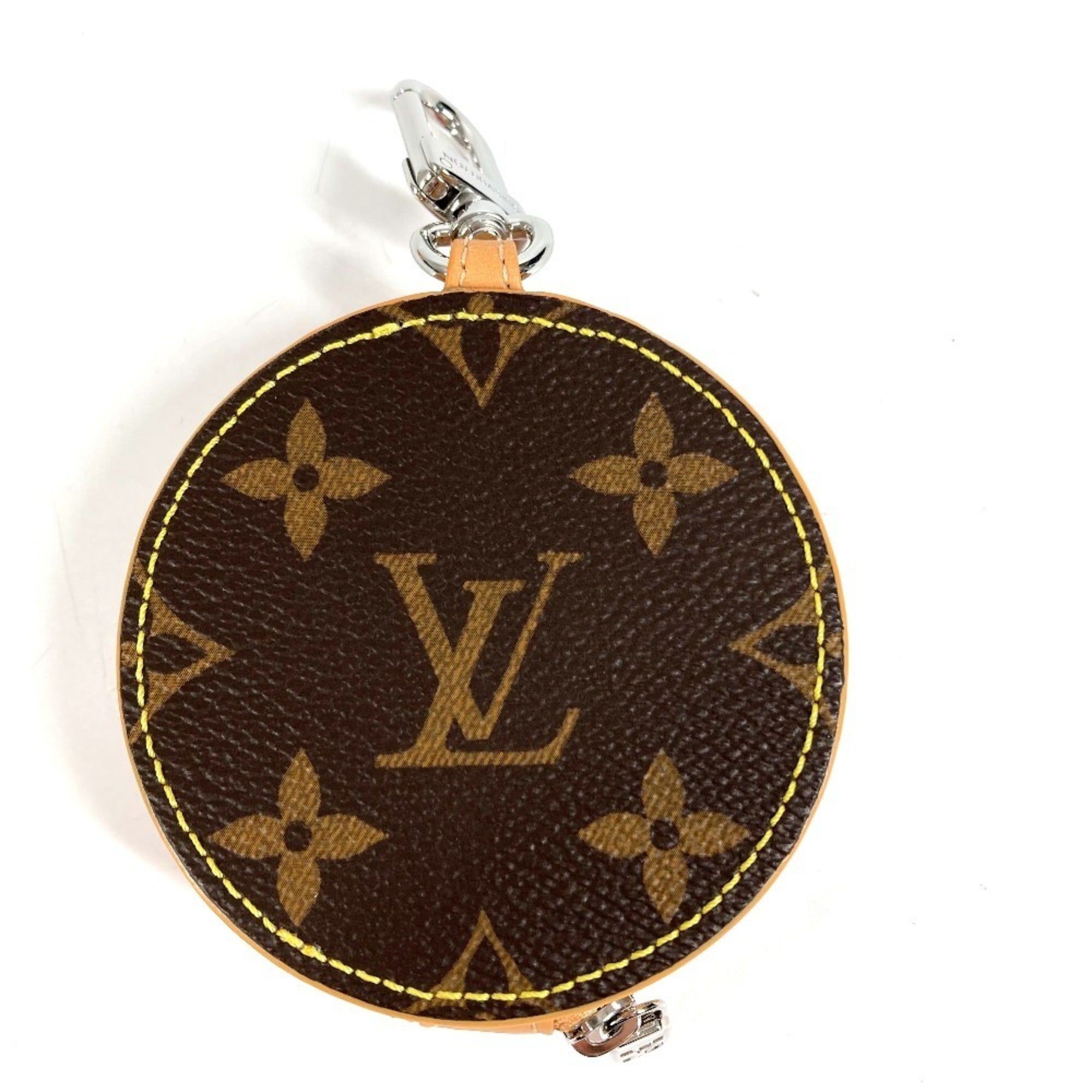 LOUIS VUITTON M02549 Monogram Donut Bag Charm - LV Charm, Keychain Leather Canvas, Men's/Women's, Pink, Like New — Like New