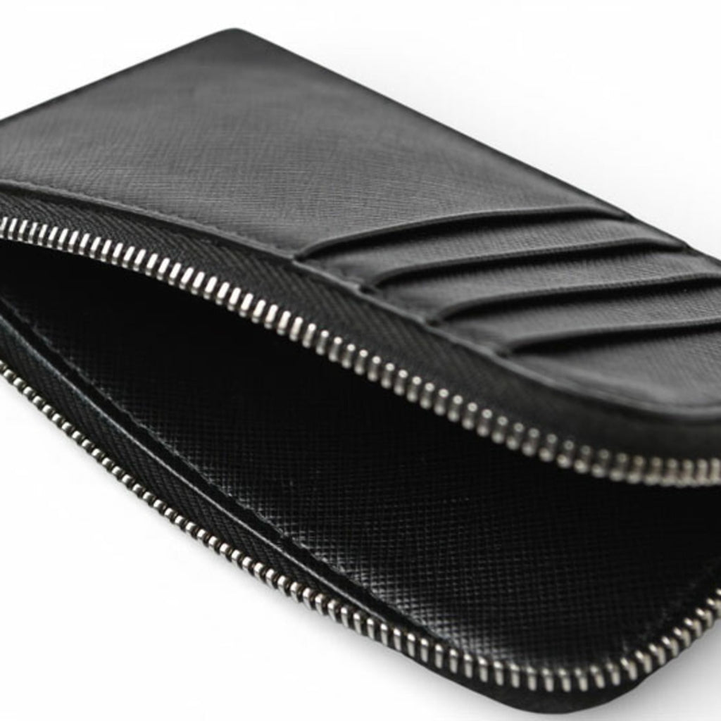 Prada Fragment Case, Card Coin Leather, Nero Black