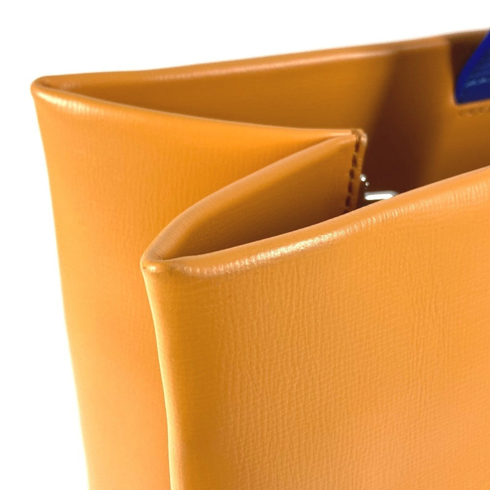 LOUIS VUITTON M24457 24SS Shopper Tote MM - Shoulder Bag, Leather, Men's, Women's, Orange — Like New