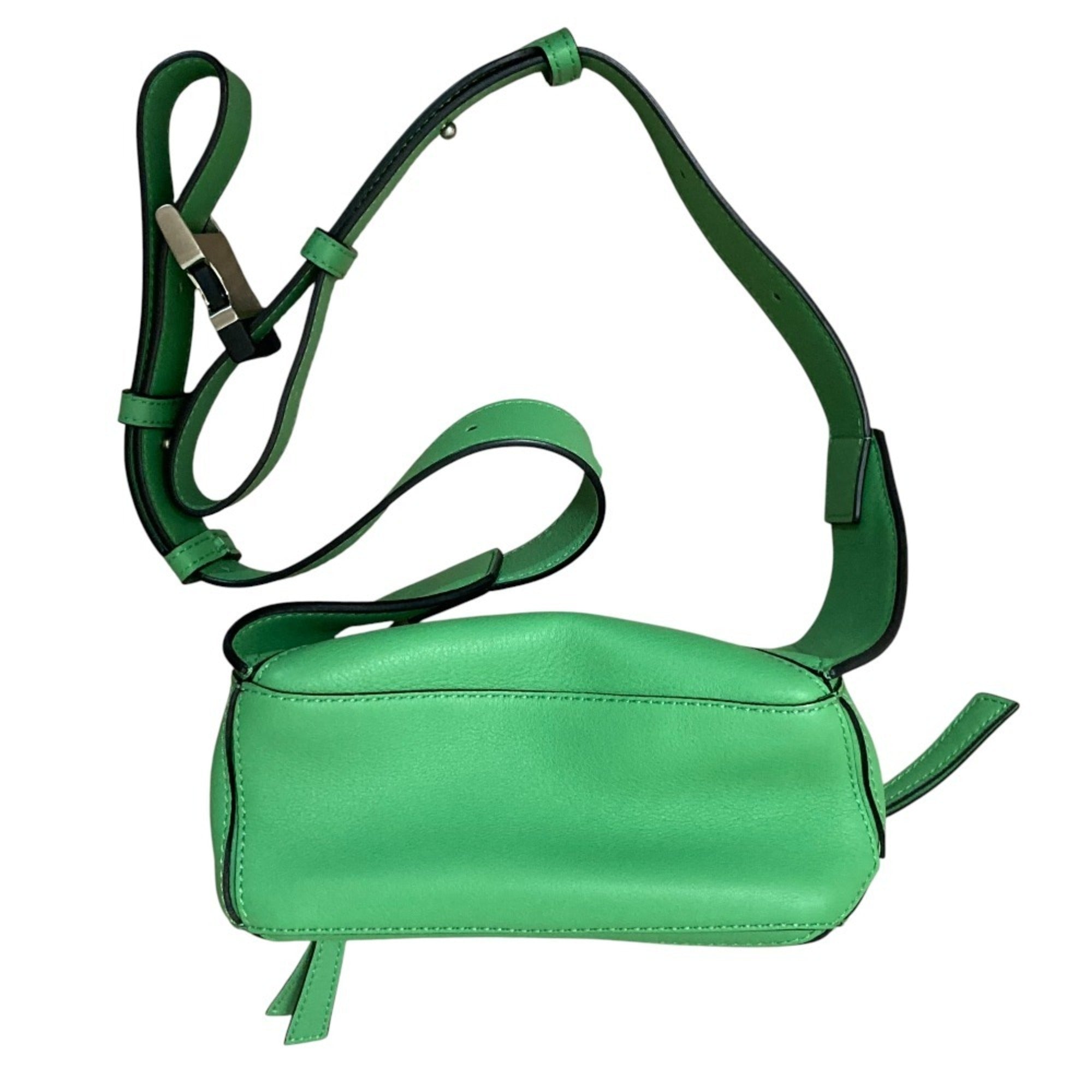 LOEWE PUZZLE MINI Bum Bag, Mini Body Bag/Shoulder B510U89X02, Green, Women's — Like New
