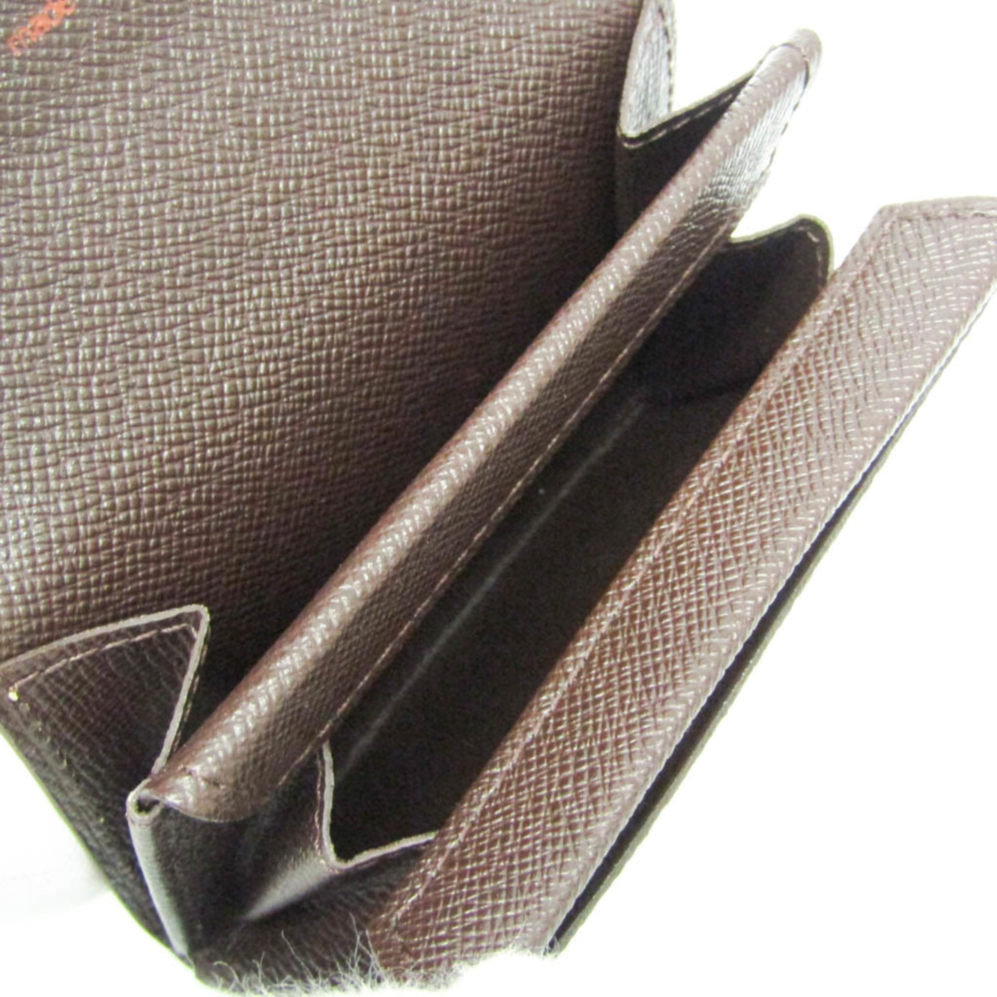 Louis Vuitton Damier Coin Purse N61930 Men,Women Damier Canvas Coin Purse/coin Case Brown,Ebene