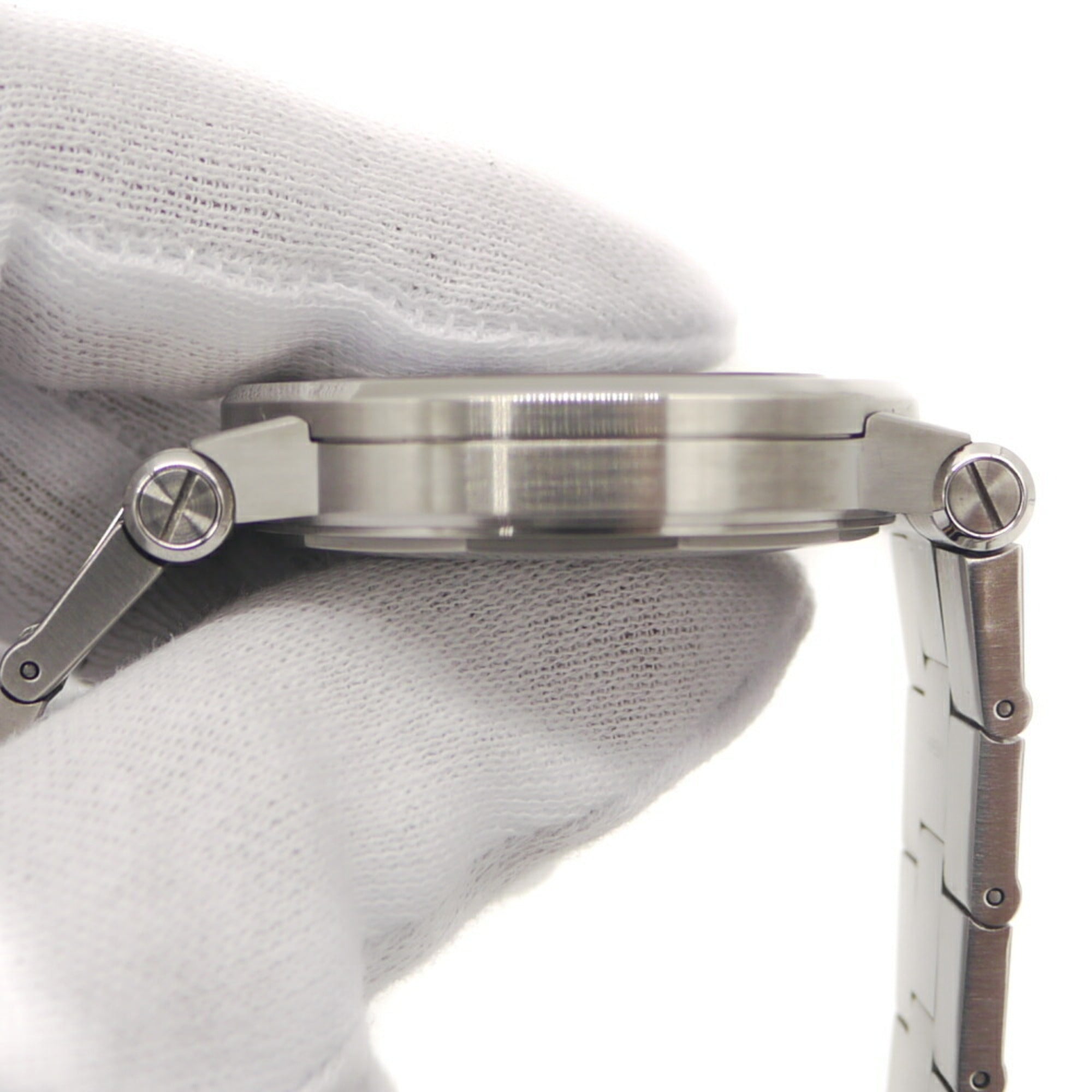 BVLGARI Diagono Date DG40S Automatic Black Dial Watch — Good