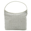 GOYARD Goyard Bohème Hobo Bag Shoulder Coated Canvas Leather White Gray Pouch Not Included