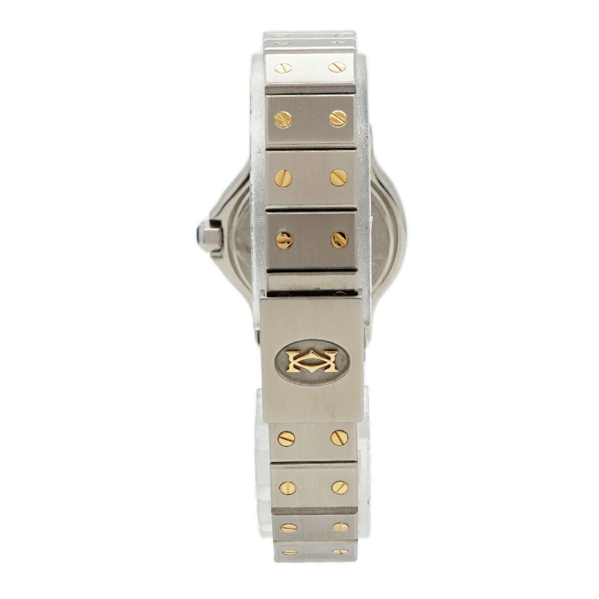 Cartier Santos Octagon SM W2001683 Beige Dial Women's Watch — Very Good