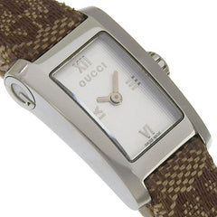 Gucci GUCCI watch 8600L stainless steel quartz analog silver dial women's — Very Good