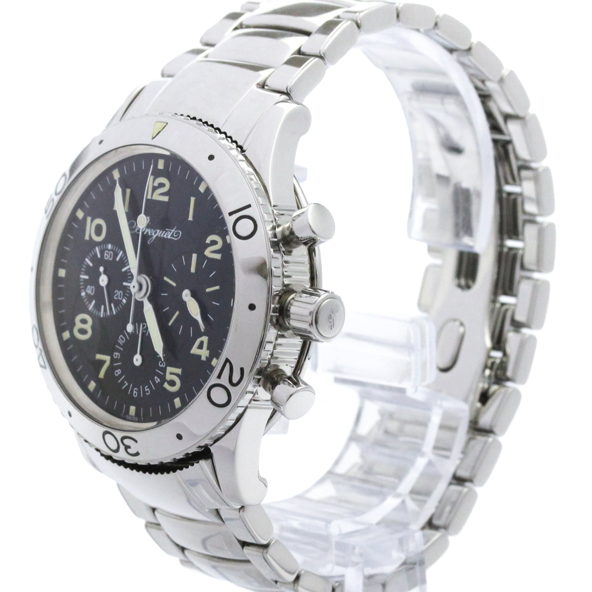 BREGUET Aeronavale Type XX Steel Automatic Mens Watch 3800 Polished — Very Good