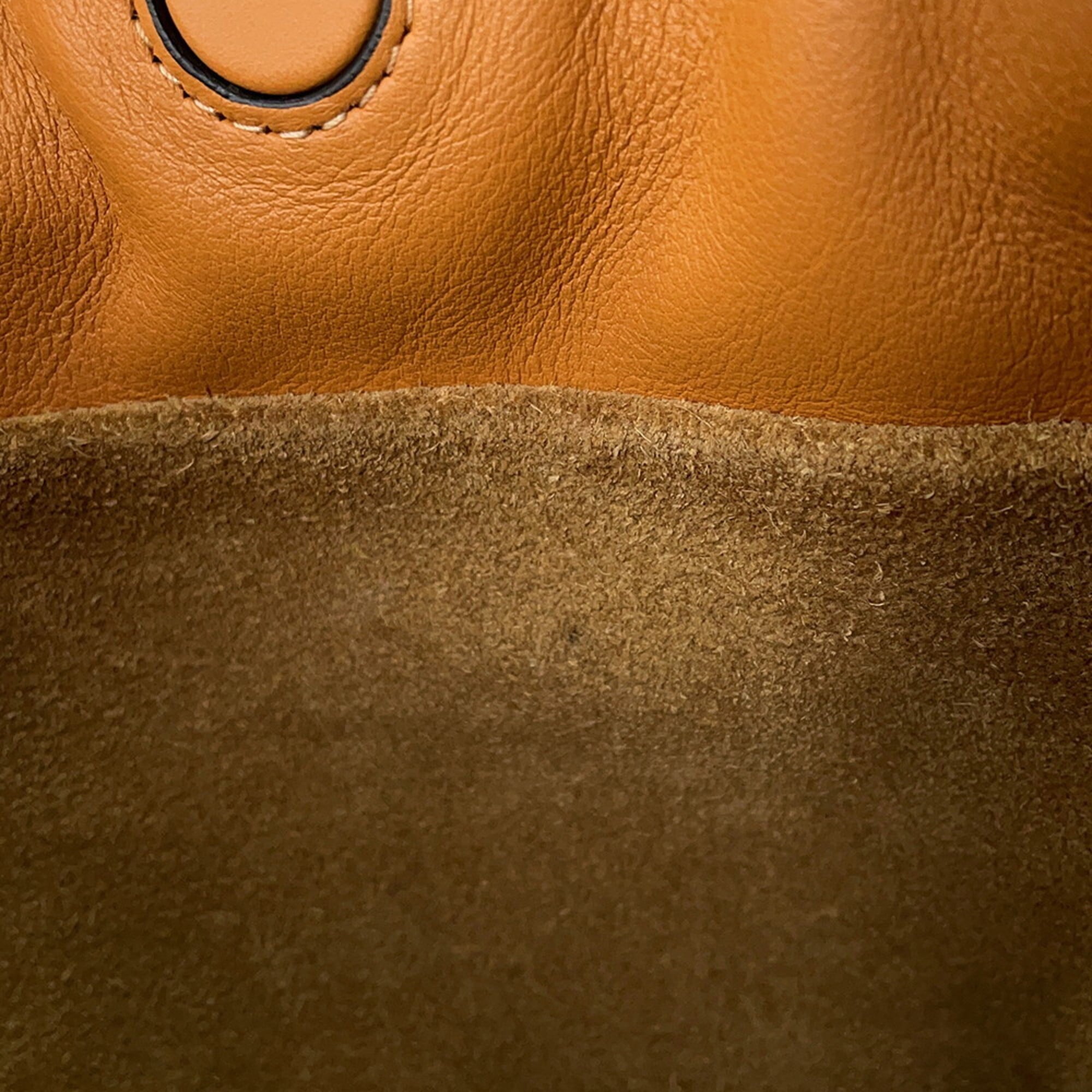 Loewe Flamenco Shoulder Bag Clutch Mini Napa Calf Leather A411FC2X73 2-way Sale Item Handbag Women's LOEWE — Like New