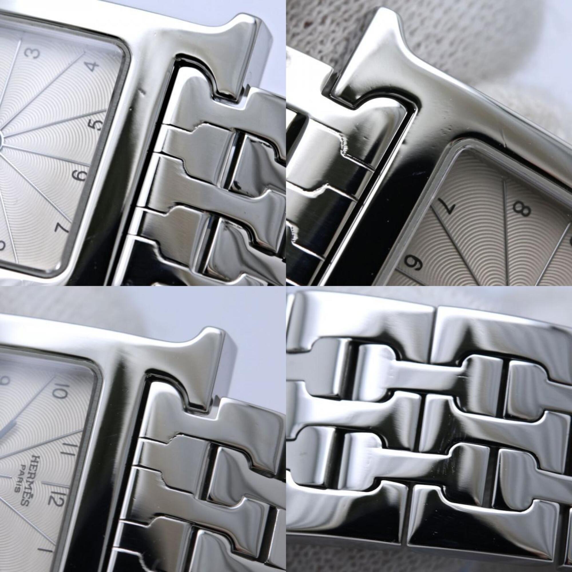 HERMES H-Watch HH1.210.260/4804 Women's Watch Stainless Steel /40405 — Good