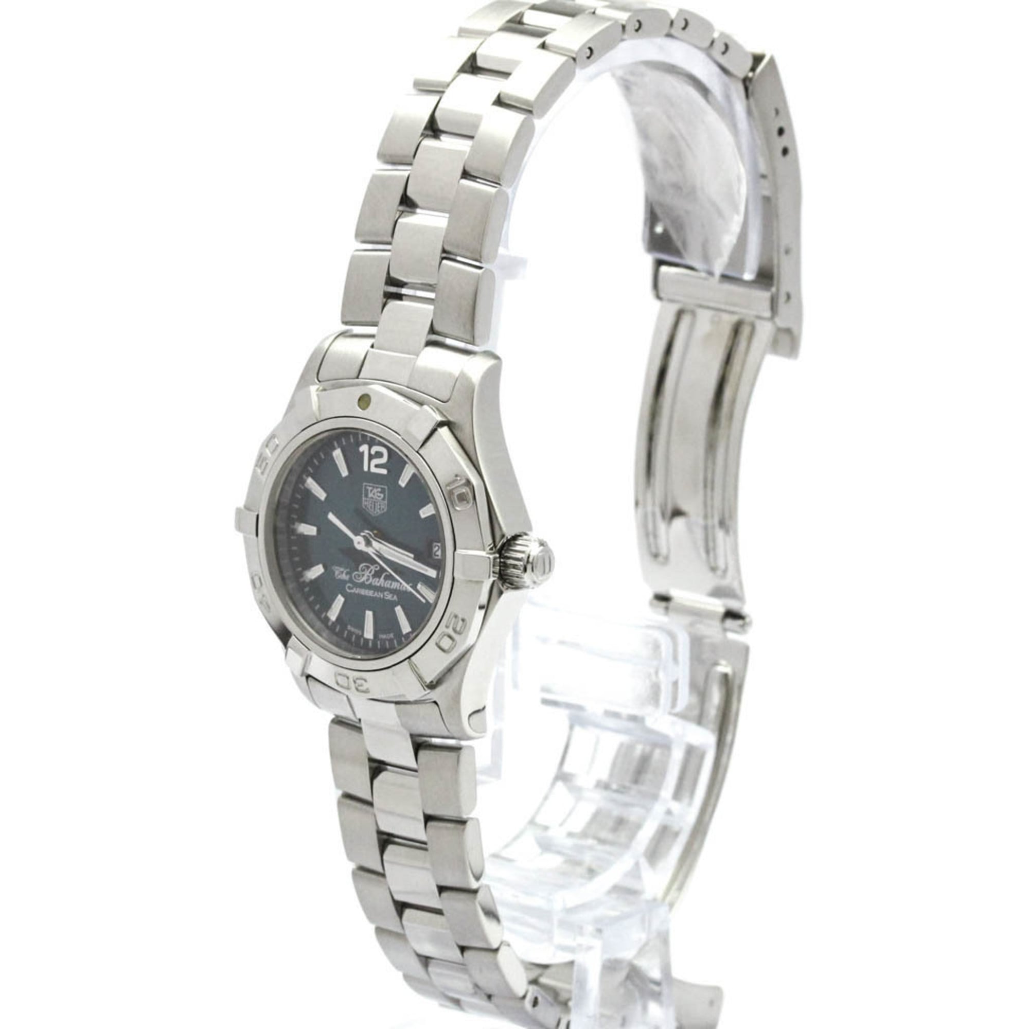 TAG HEUER Aquaracer Bahama Caribbean LTD Edition Watch WAF141R Polished — Very Good