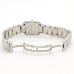 Cartier Tank Française SM Watch, Stainless Steel, Ladies, Silver Tone, WSTA0065 — Very Good
