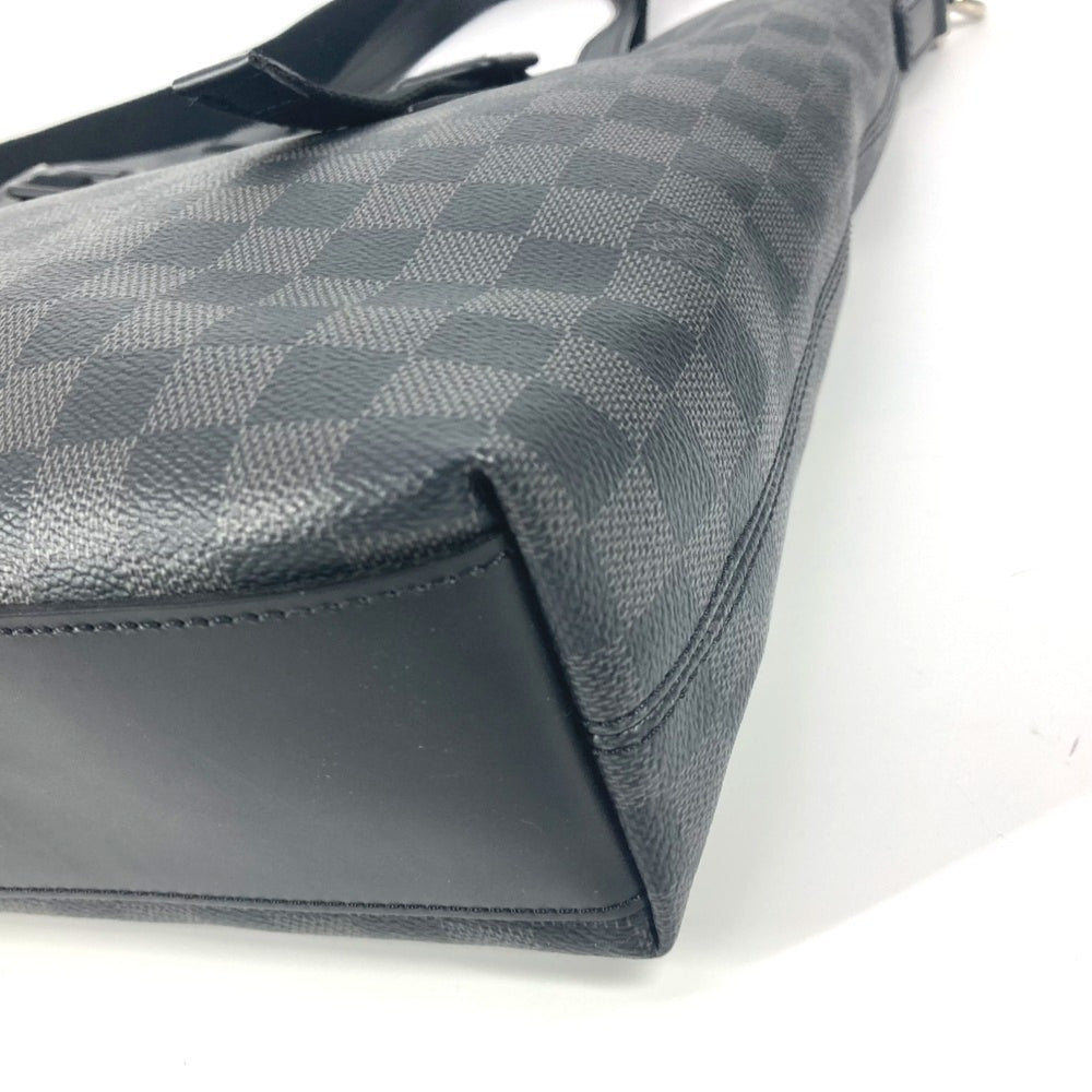 LOUIS VUITTON N41456 Damier Graphite Skyline Crossbody Bag Tote 2WAY Shoulder Canvas Men's Women's Black — Like New