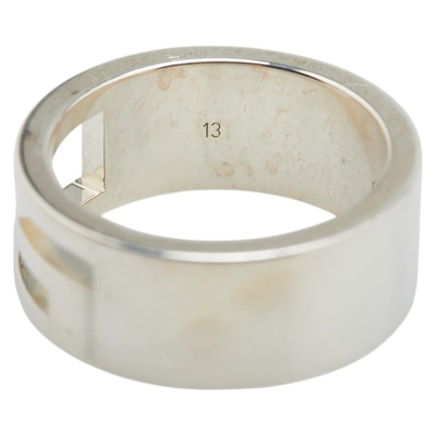 Gucci Branded G Ring #13 SV925 Silver Women's GUCCI