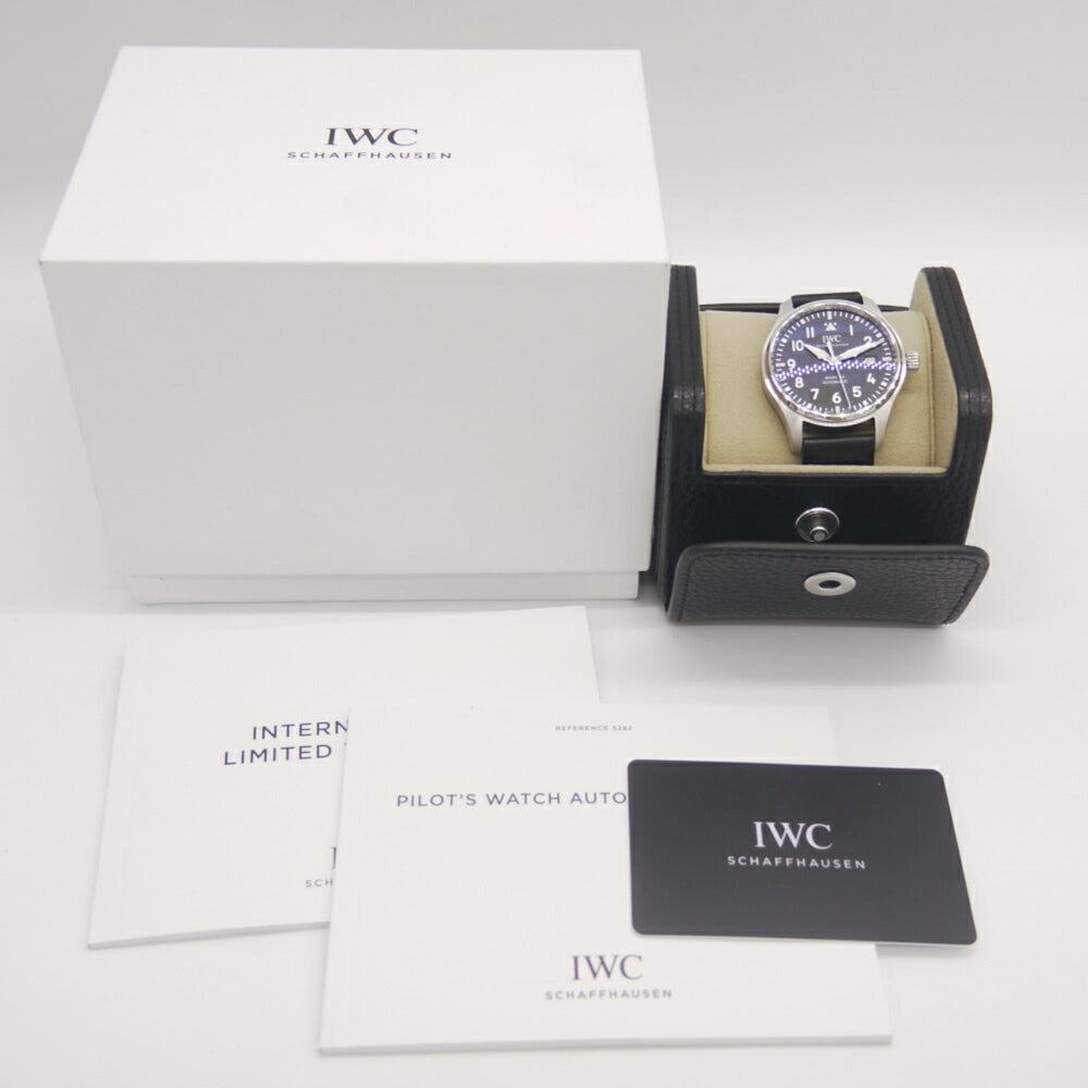 IWC International Watch Company Pilot's Mark XX IW328201 Automatic Black Dial Wristwatch — Good