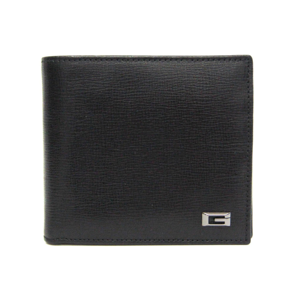 Gucci 120949 Men's Leather Wallet (bi-fold) Black