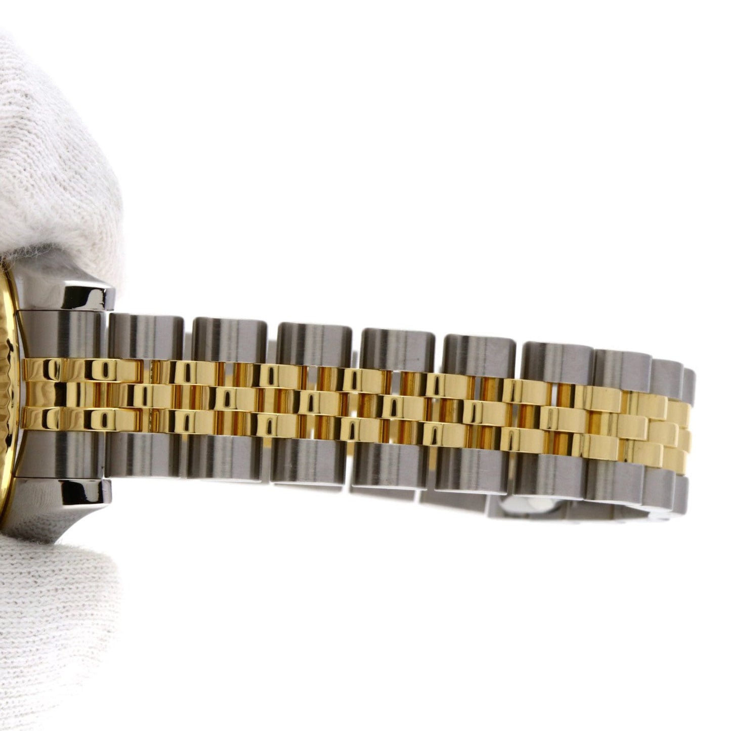 Rolex 179173NGR Datejust 10-Piece Ruby Watch in Stainless Steel (SSx18KYG) for Women