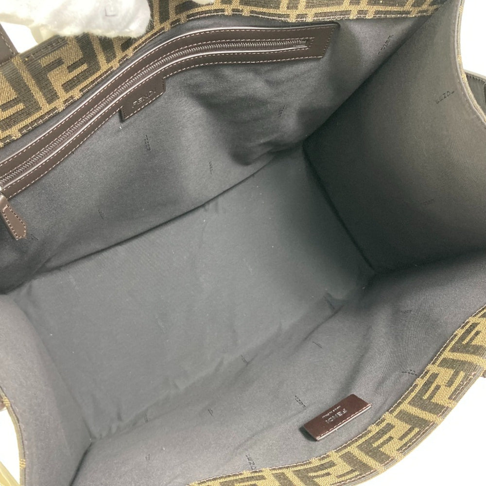 Fendi 7VA390 Crossbody 2WAY Shoulder Bag Hand Bag Tote Bag Brown Black — Like New