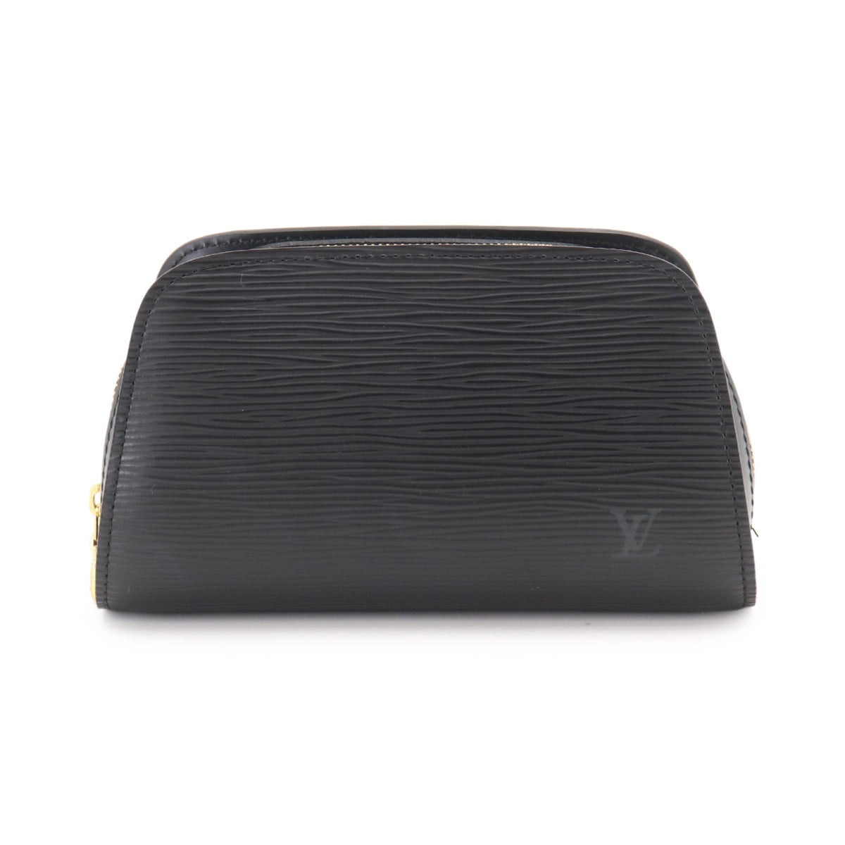 Louis Vuitton Dauphine PM Handbag Pouch, Epi Leather, Noir (M48442), Gold Hardware — New - Store Return