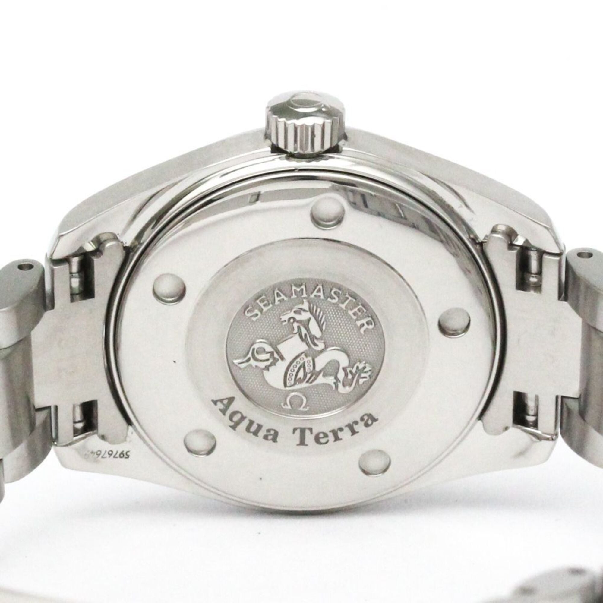 OMEGA Seamaster Aqua Terra Steel Quartz Ladies Watch 2577.30 Polished — Very Good