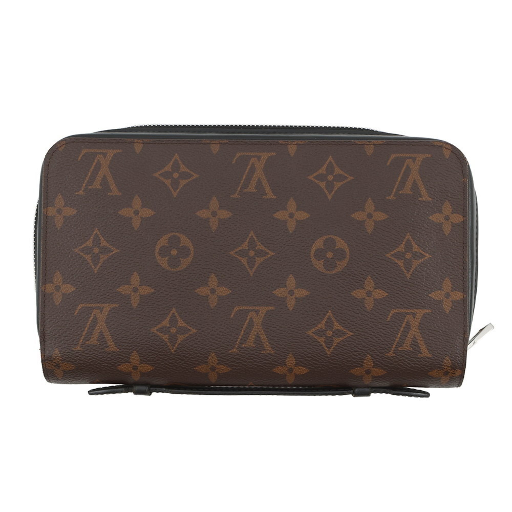 Louis Vuitton Monogram Macassar Zippy XL Long Wallet M61506 LOUIS VUITTON Men's Second Bag