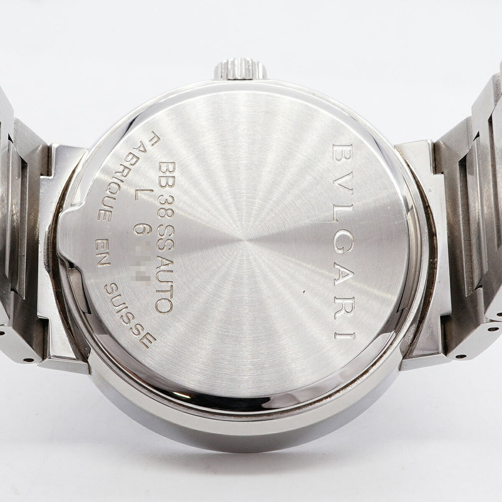 Bvlgari BB38SSAUTO Black Dial Men's Watch — Good