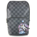 LOUIS VUITTON N41719 Damier Graphite Avenue Sling Bag, Shoulder Body Canvas, Men's, Black