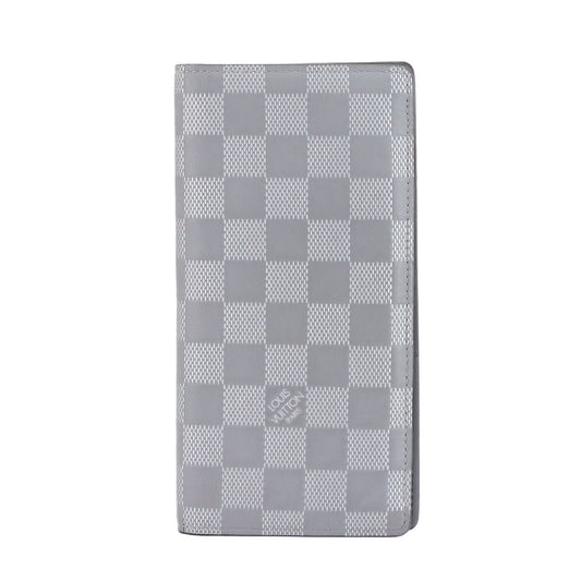Louis Vuitton Damier Infini Brazza Wallet, Gray, N60335