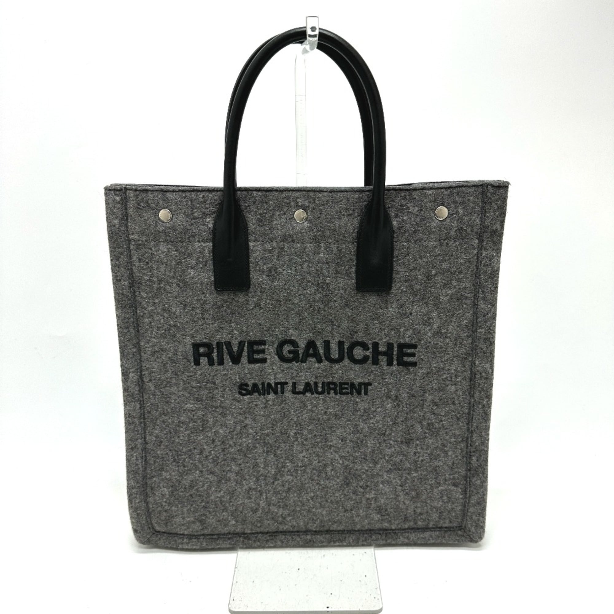 Saint Laurent Paris 632539 Shoulder Bag Hand Bag Bag Tote Bag gray Black — Like New