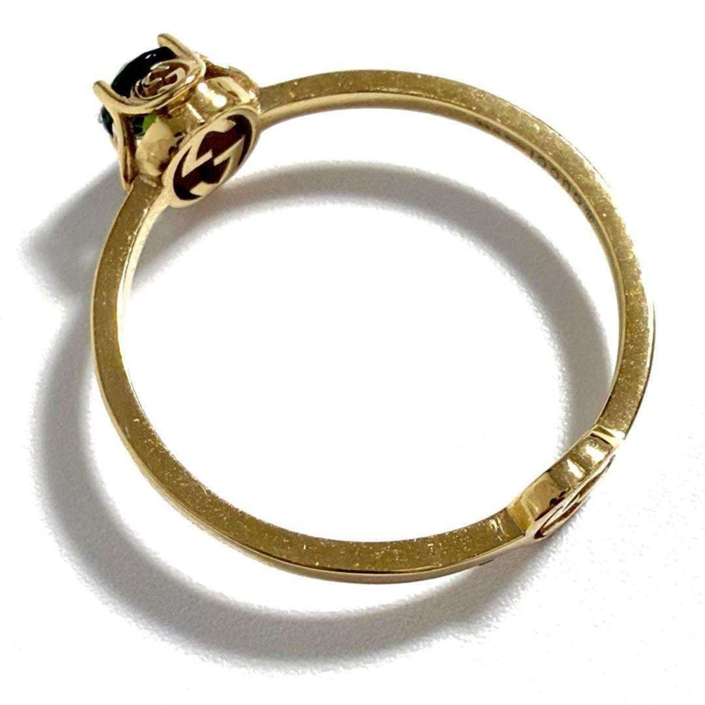 Gucci Women's and Men's Rings Tourmaline K18 Yellow Gold