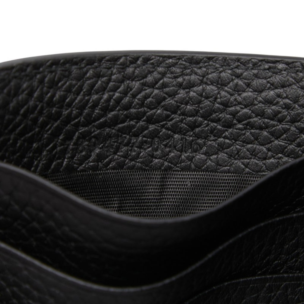 Gucci Jumbo GG Bifold Wallet with Money Clip 739477 Black Leather Women's GUCCI