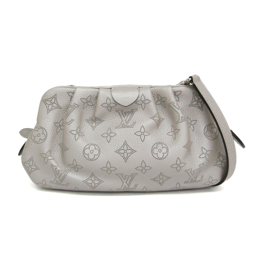 Louis Vuitton Mahina Scala Mini M80904 Women's Clutch Bag,Shoulder Bag Silver — Like New