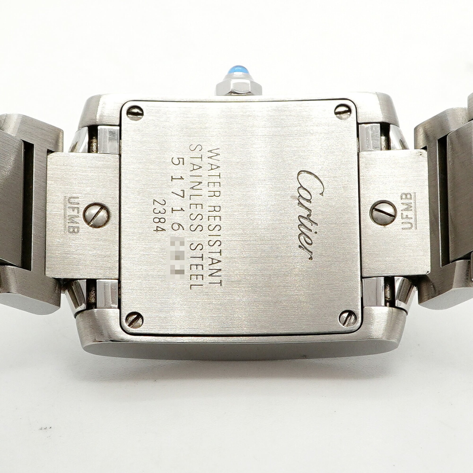 Cartier Tank Française SM W51008Q3 Ivory Dial Women's Watch — Good