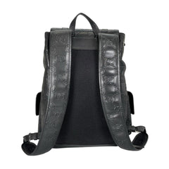 Gucci GUCCI Backpack GG Embossed Leather 625770 Black — Like New