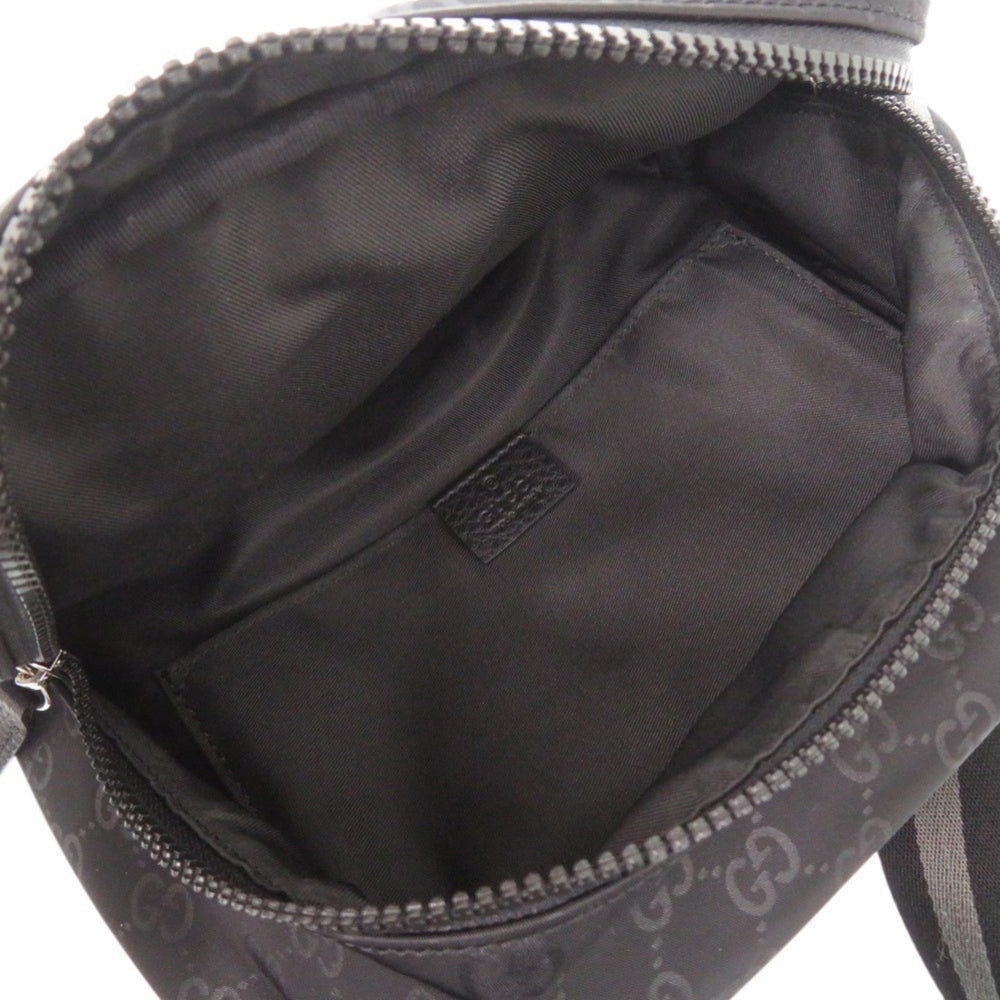 Like new Gucci GG nylon black shoulder bag 0637 GUCCI — Like New