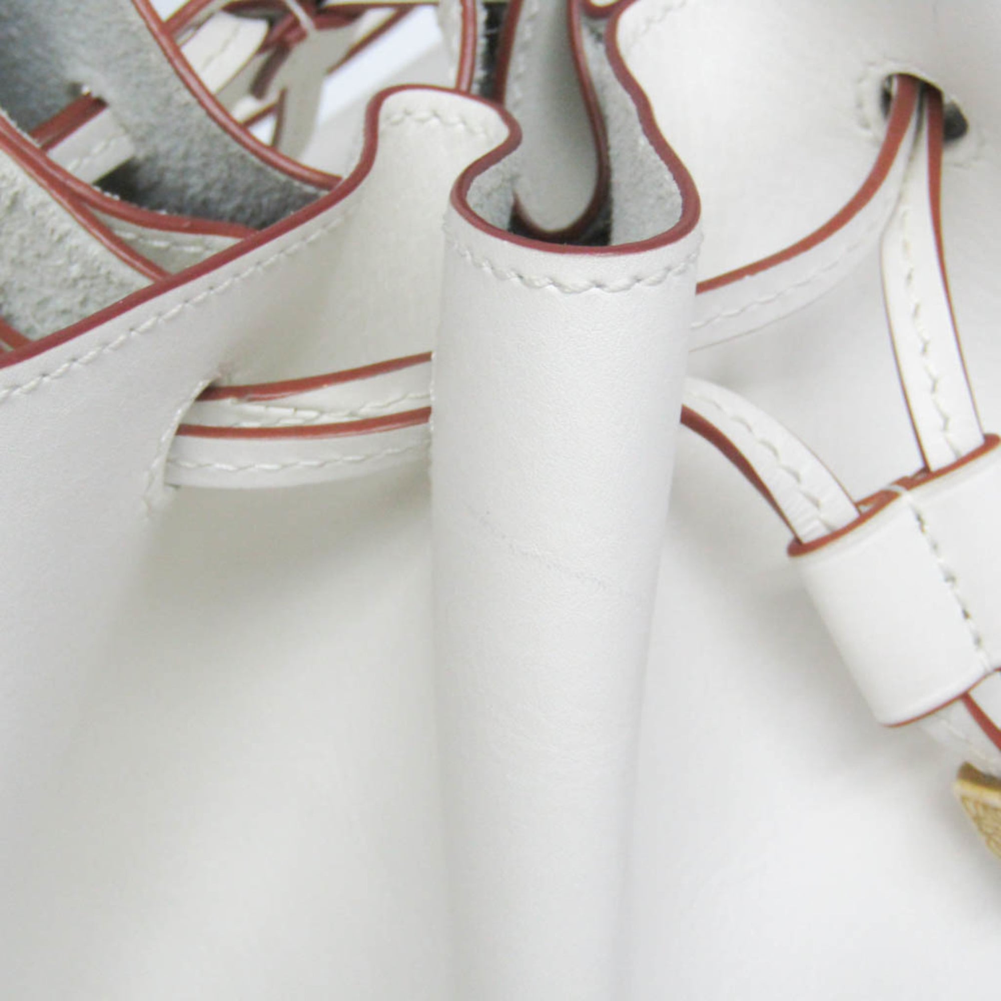 Loewe Balloon Medium Women's Leather Shoulder Bag White — Like New